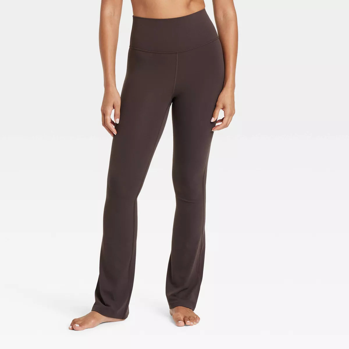 Leggings acampanados de tiro ultra alto y suaves para uso diario para mujer - All In Motion™