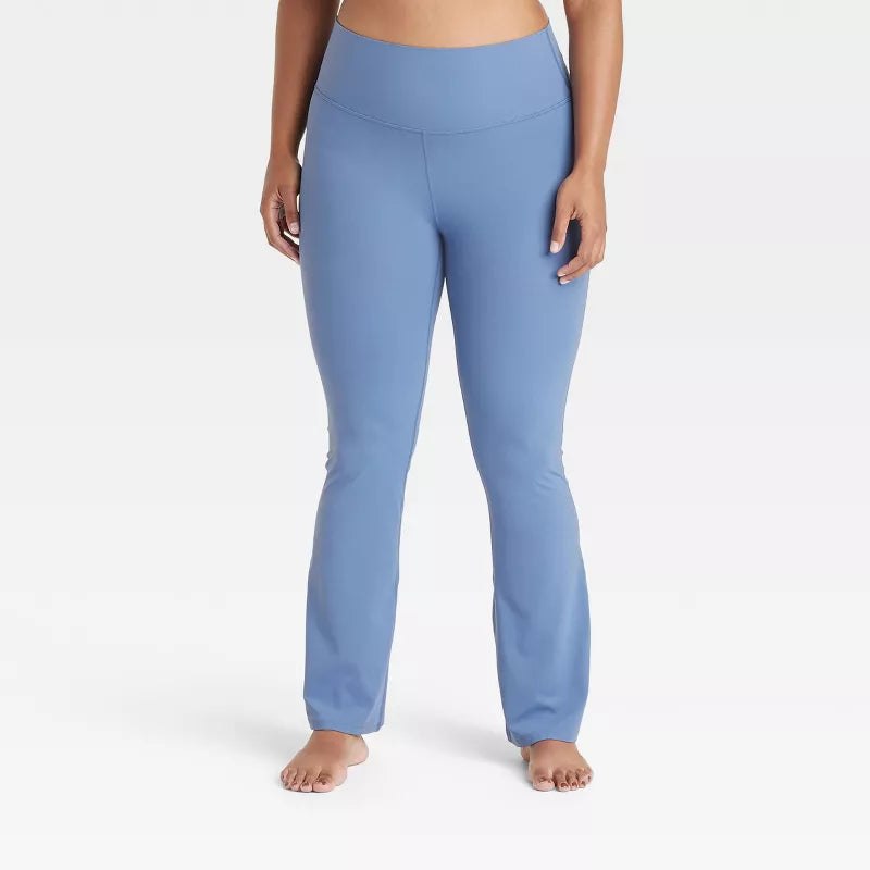 Leggings acampanados de tiro ultra alto y suaves para uso diario para mujer - All In Motion™